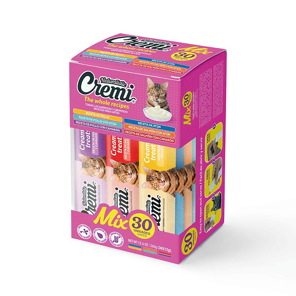 Cremi Mix pollo/pescado 30 unidades