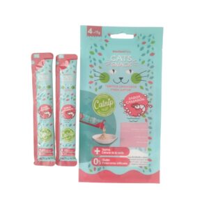 Cats Snack Cremoso Camarón y Hierba Gatera