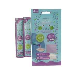 Cats Snack Cremoso Salmón y Matatabi