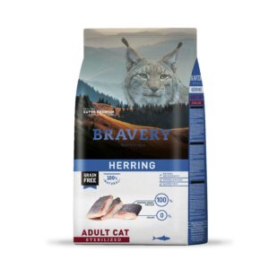 BRAVERY HERRING ADULT CAT STERILIZED 2 KG