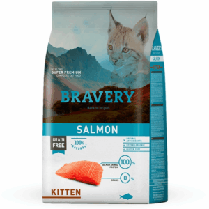 BRAVERY SALMON KITTEN 2 KG