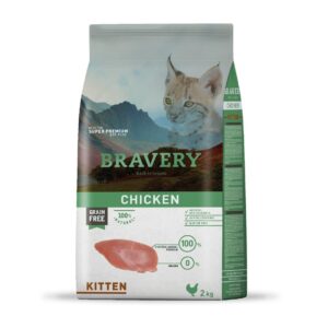 BRAVERY CHICKEN KITTEN 2 KG